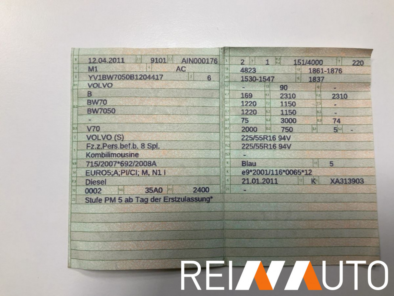 Volvo V70 Summum D5 Edition