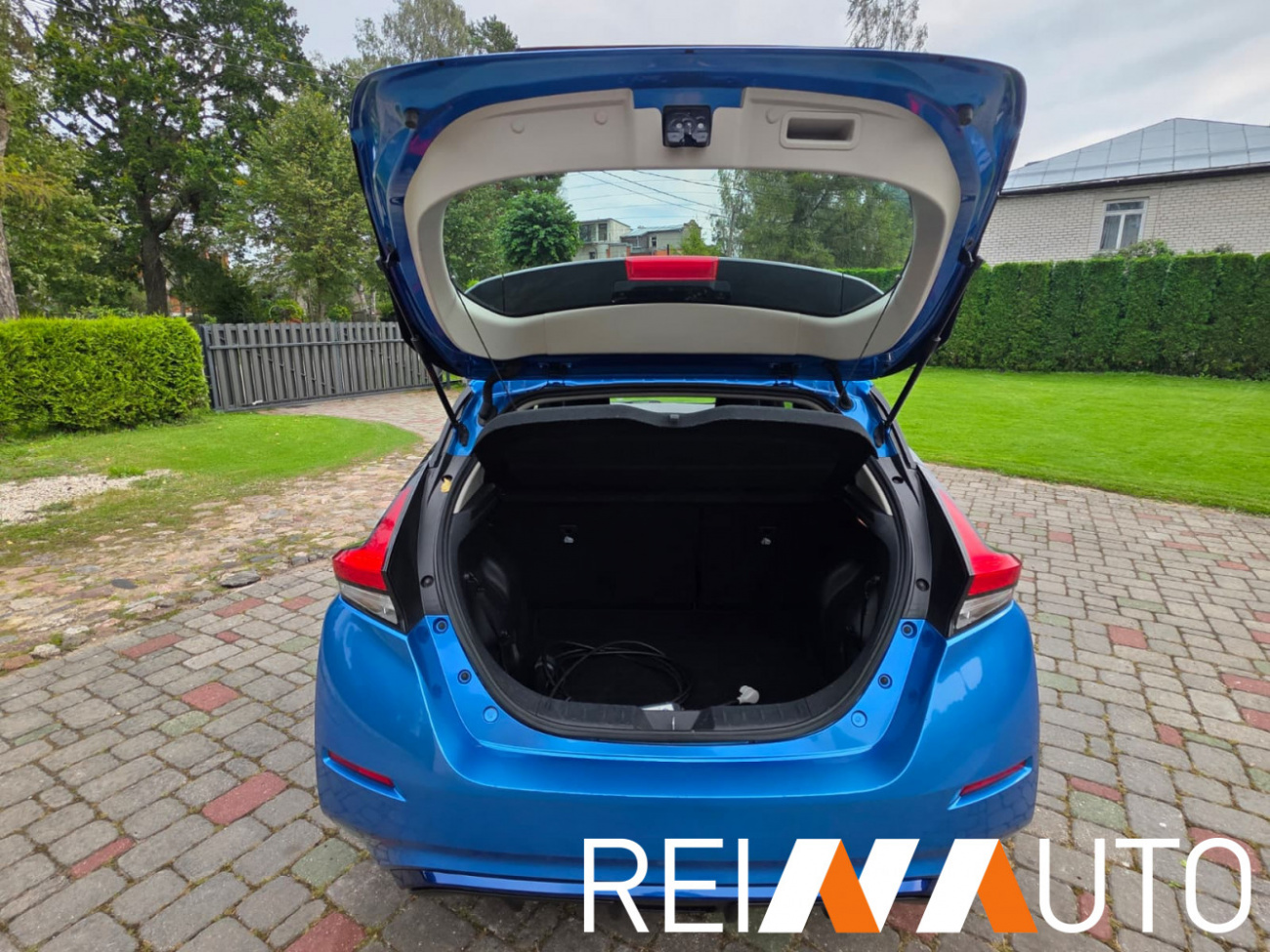 Nissan Leaf Blue