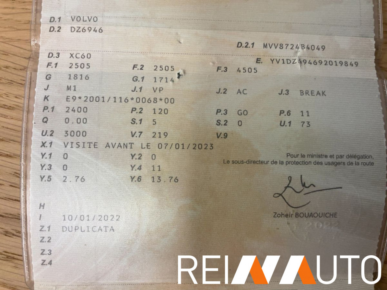 Volvo XC60 Summum AWD Fr