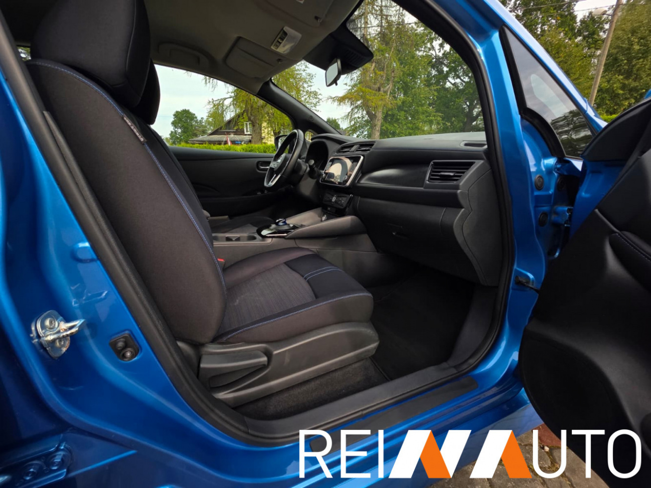 Nissan Leaf Blue