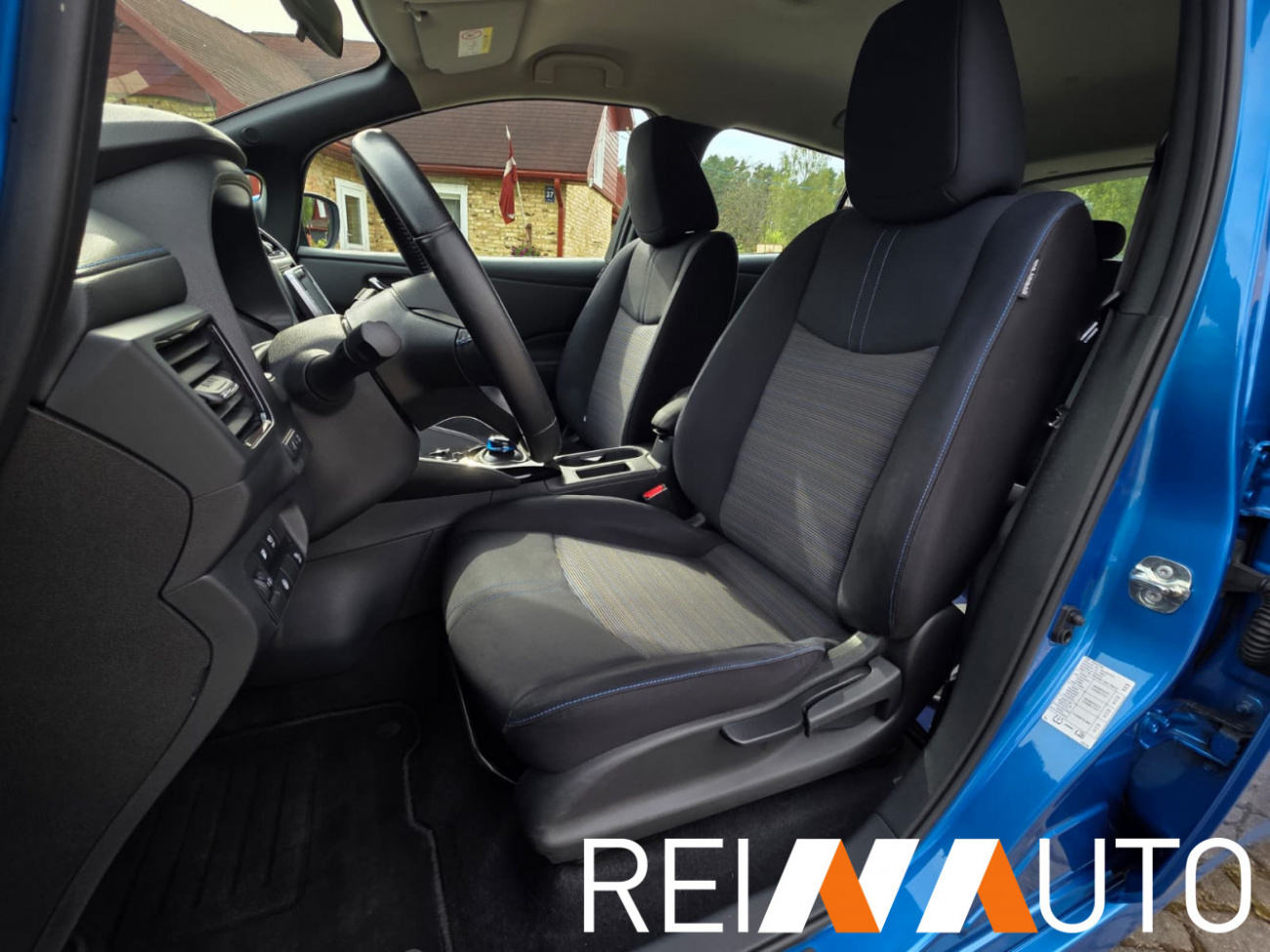 Nissan Leaf Blue