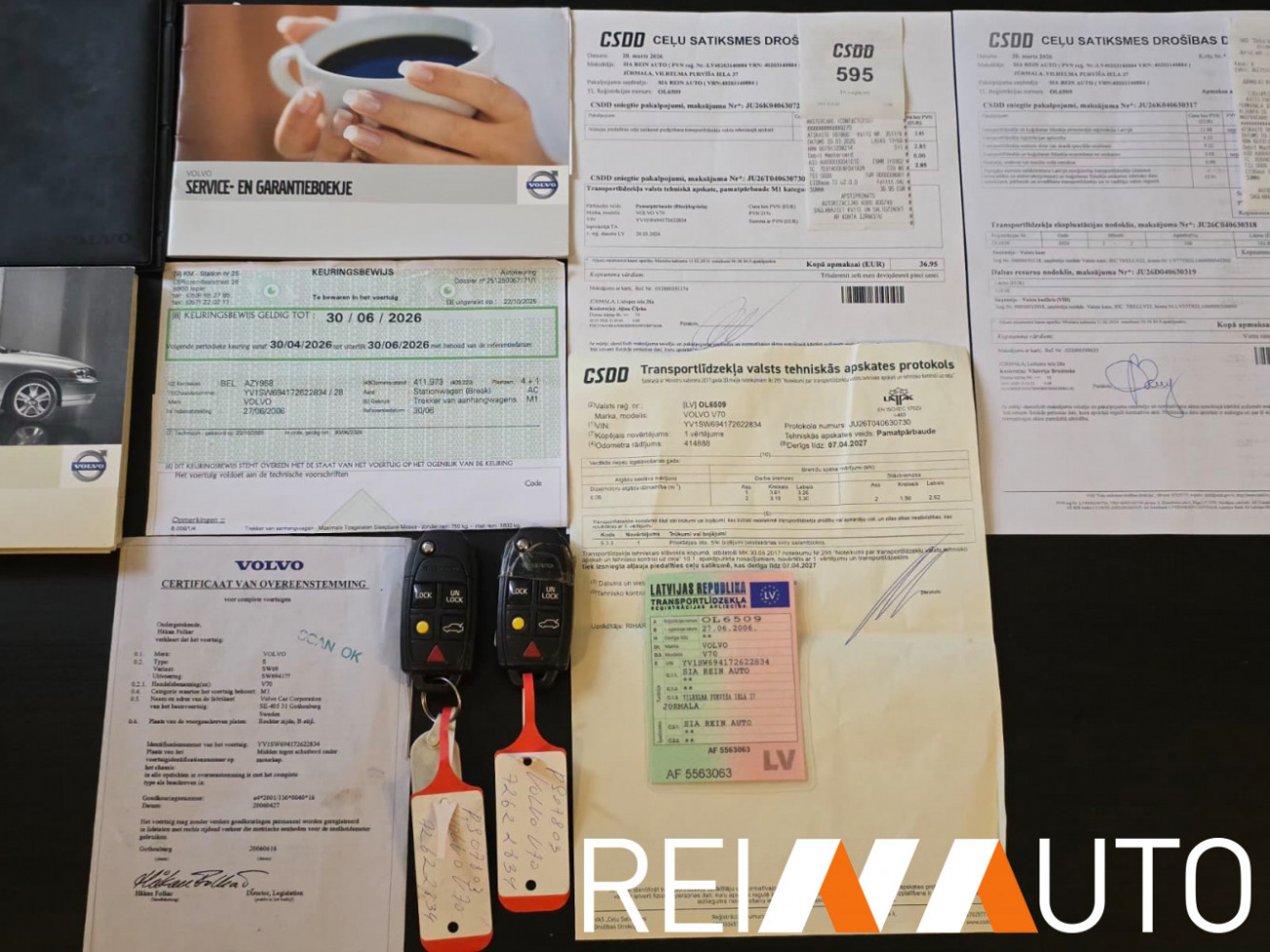 Volvo V70 Willow Green