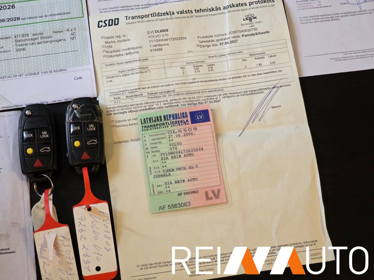 Volvo V70 Willow Green