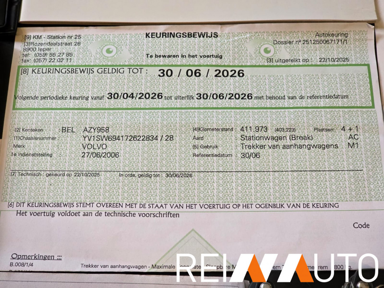 Volvo V70 Willow Green