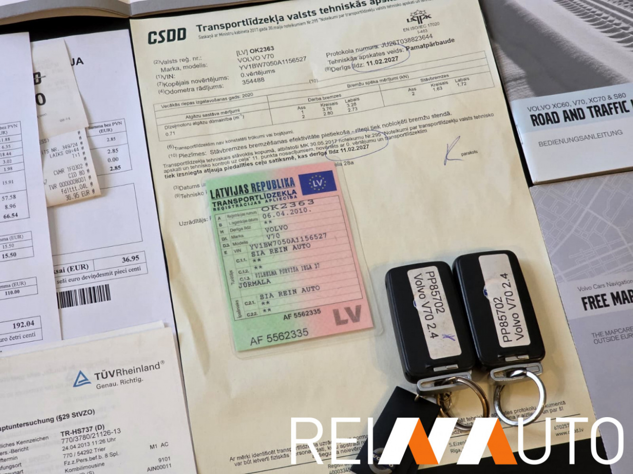 Volvo V70 Summum Cherry