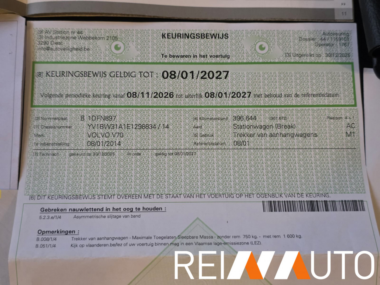 Volvo V70 D3 Edition Pro