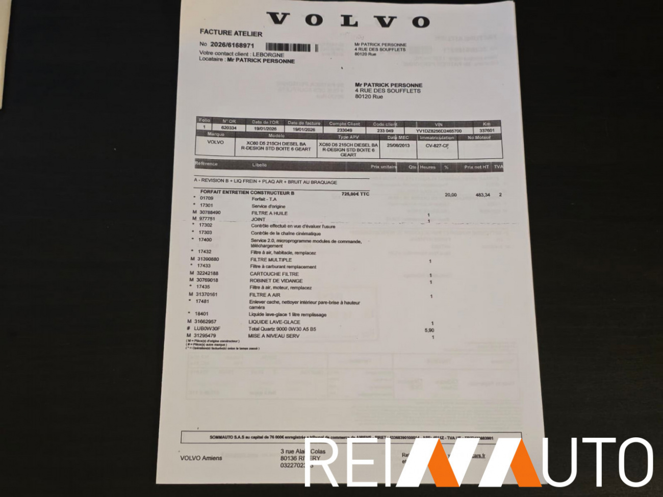 Volvo XC60 R-Design Weiss
