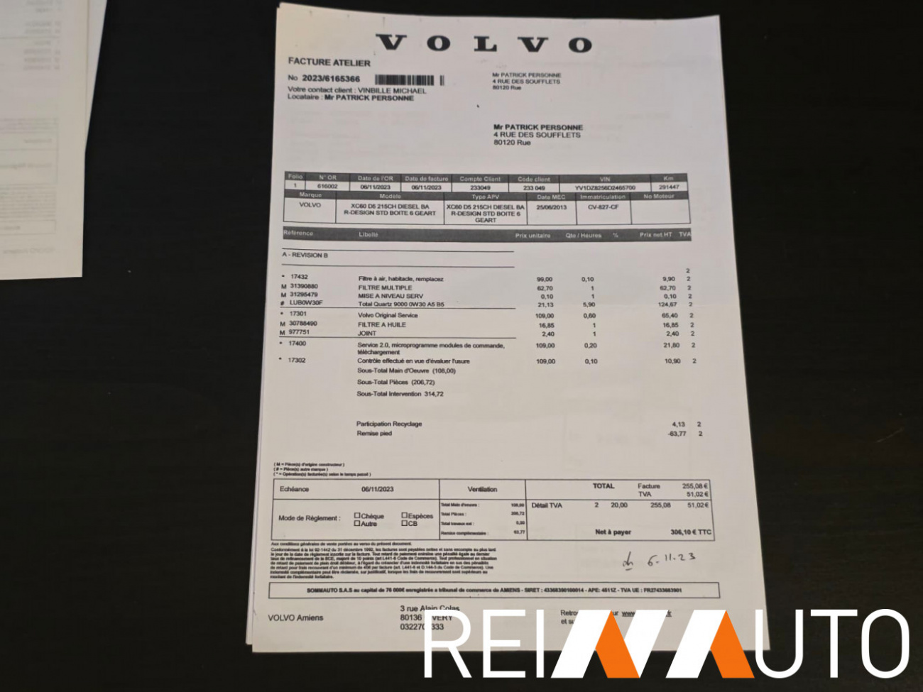 Volvo XC60 R-Design Weiss