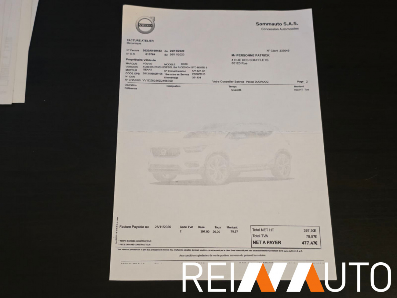 Volvo XC60 R-Design Weiss