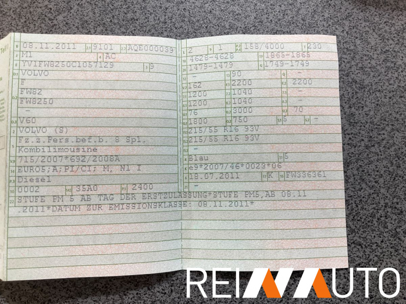 Volvo V60 Ocean Race D5